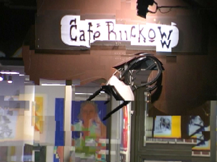 Film Still: Lutz Mommartz und die Filmklasse Münster, Cafe Buckow